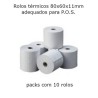 Rolos Térmicos 80x60x11 (packs de 10 unidades)