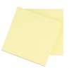 Blocos de notas adesivas amarelas 76x76mm