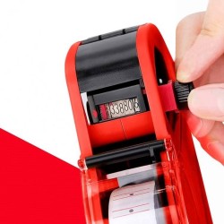 Máquinas de etiquetar Q-Connect de 1 linha 8 dígitos