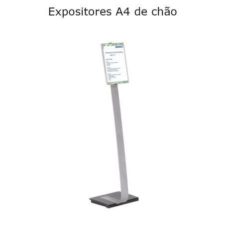 Expositores A4 de chão Durable