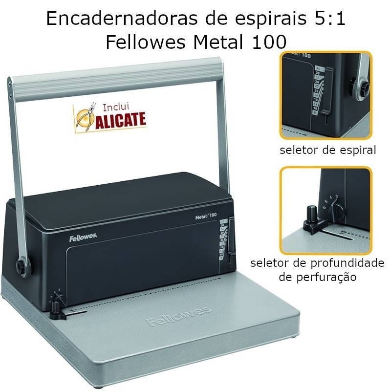 Encadernadoras Fellowes Metal100