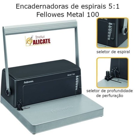 Encadernadoras Fellowes Metal100