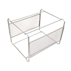 Suportes para capas de arquivo suspenso em rede metálica