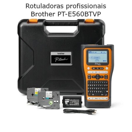 Rotuladora Profissional Brother PT-E560BTVP USB Bluetooth