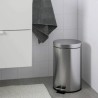 Baldes de lixo metálicos 6 L com pedal