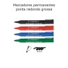 Marcadores permanentes grossos baratos