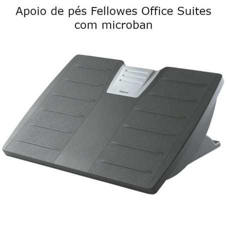 Apoios de pés Fellowes Office Suites com Microban
