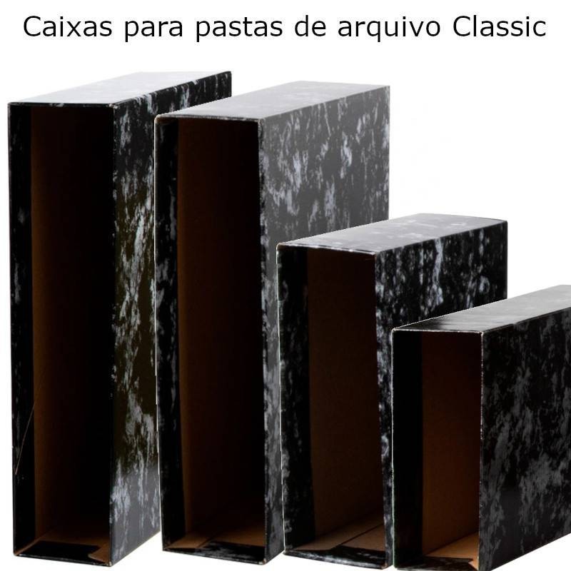 Caixas para pastas de arquivo Classic Blue
