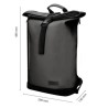 Mochilas Antartik Waterproof enroláveis cinzentas