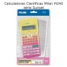 Calculadoras cientificas Milan M240 Sunset