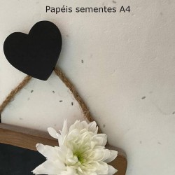Papéis A4 de sementes várias packs com 10 folhas