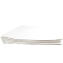 Papel seda branco pack económico de 500 folhas