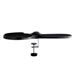 Apoios de braços ergonómicos com tapete de rato e apoio de pulsos