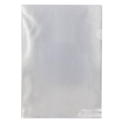 Bolsas plásticas A4 transparentes