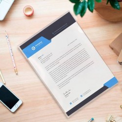 Bolsas plásticas A4 transparentes