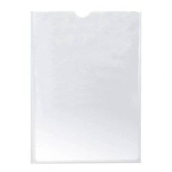Bolsas Catálogo A5 sem Furação 150 Mícrons (Pack 25 Unidades) – Q-CONNECT / Transparente