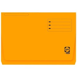 Classificadores laranja Pocket fólio