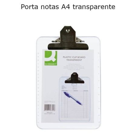 Porta notas A4 transparentes