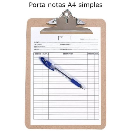 Porta notas A4 simples