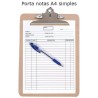 Porta notas A4 simples