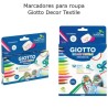 Marcadores para roupa Giotto Decor Textile