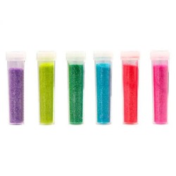 Purpurinas sortidas 6 cores x 6 gr.