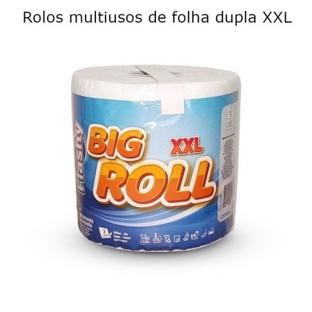Rolos Multiusos XXL folha dupla