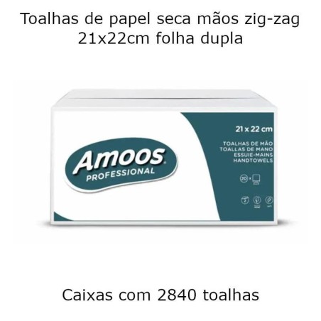 Toalhas de papel seca mãos zig-zag 21x22cm tissue