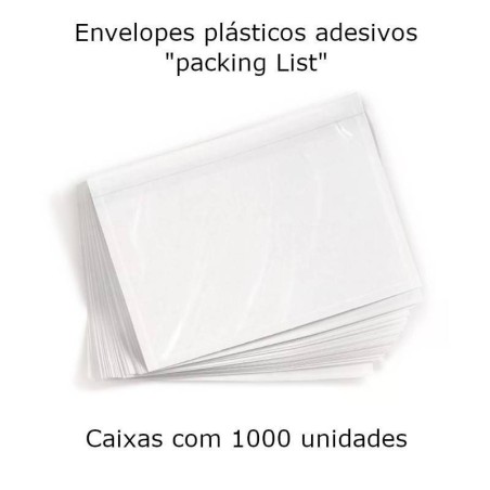 Envelopes plásticos adesivos C5 porta documentos para embalagem