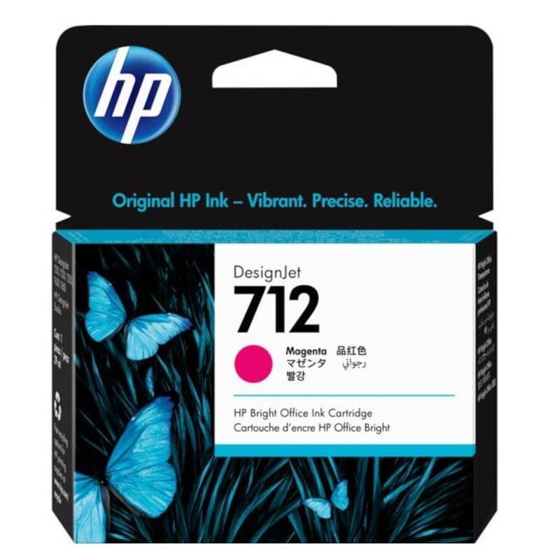 Tinteiro HP 712 Magenta 3ED68A