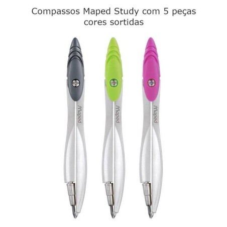 Compasso Maped Study 5 Peças