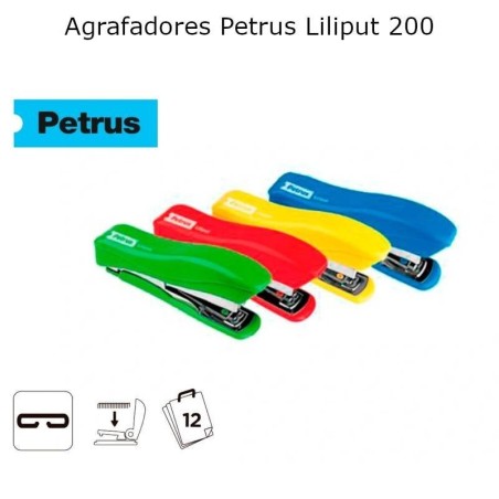 Agrafadores de bolso Petrus Liliput 200