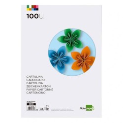Cartolinas A3 com 10 cores sortidas