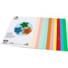 Cartolinas A4 coloridas - packs com100 unidades de 10 cores sortidas