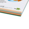 Cartolinas A4 coloridas - packs com100 unidades de 10 cores sortidas