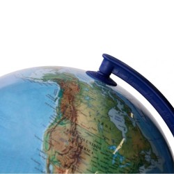 Globo terrestre iluminado