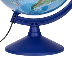 Globo terrestre iluminado