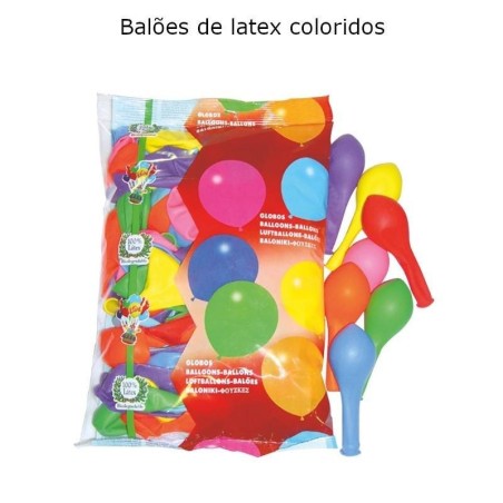 Balões coloridos