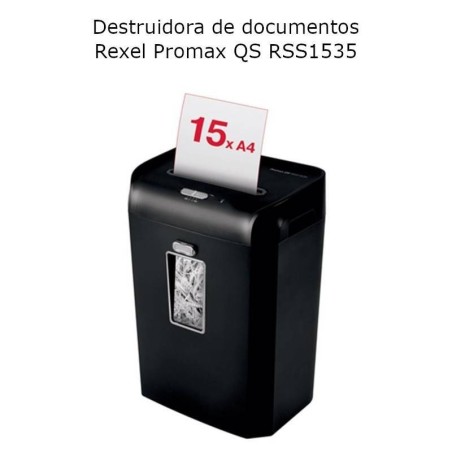 Destruidora de documentos Rexel Promax QS RSS1535