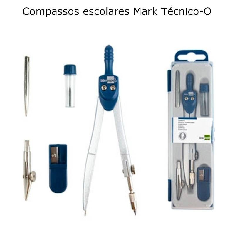 Compassos escolares Mark Técnico-O