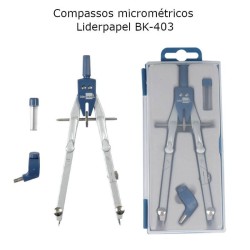 Compassos micrométricos Liderpapel BK-403