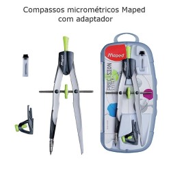 Compassos micrométricos Maped com adaptador