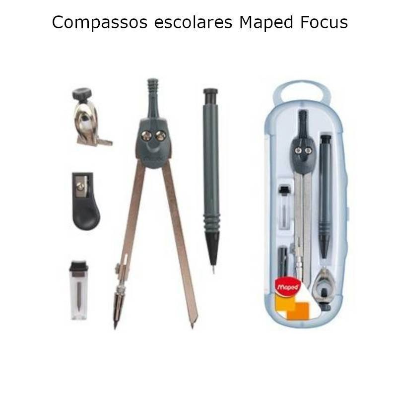 Compassos escolares Maped Focus