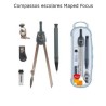 Compassos escolares Maped Focus