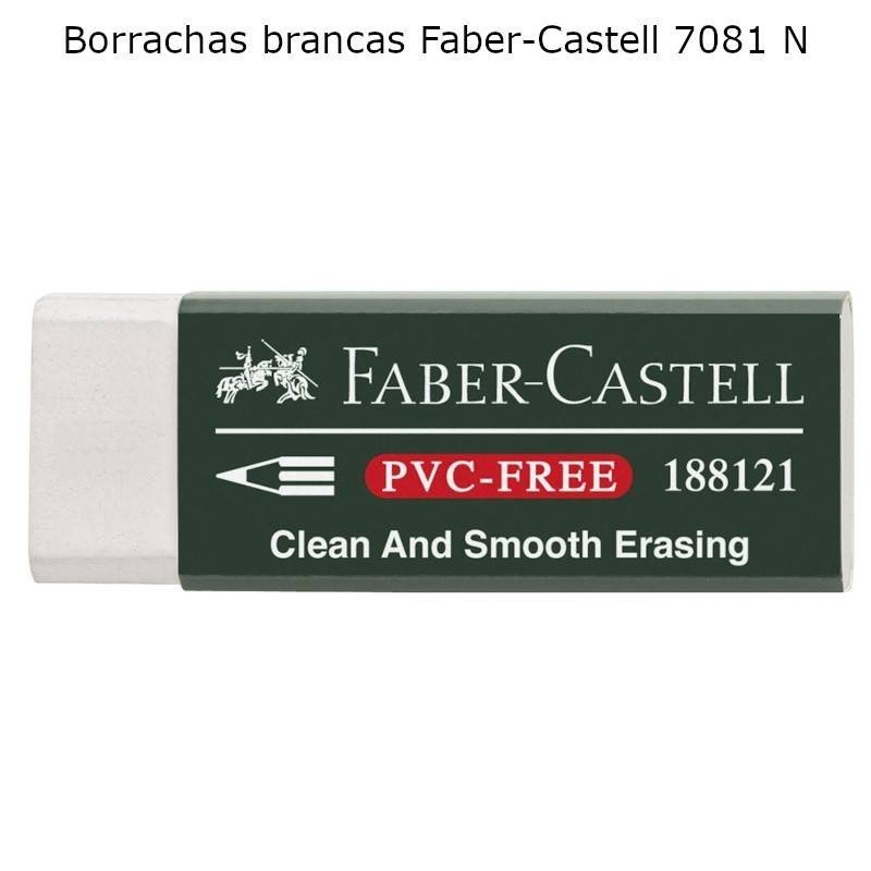 Borrachas brancas Faber-Castell 7081 N