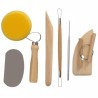 Ferramentas sortidas para modelagem -  8 instrumentos