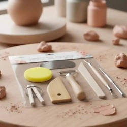 Ferramentas sortidas para modelagem -  8 instrumentos