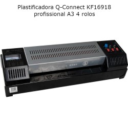 Plastificadora Q-Connect KF16918 profissional A3 4 rolos