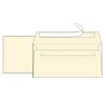 Envelopes DL vergê amarelados 110x220 mm