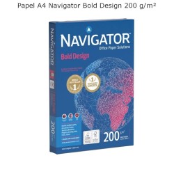Papel A4 Navigator Bold Design 200gr - pack 150Fls